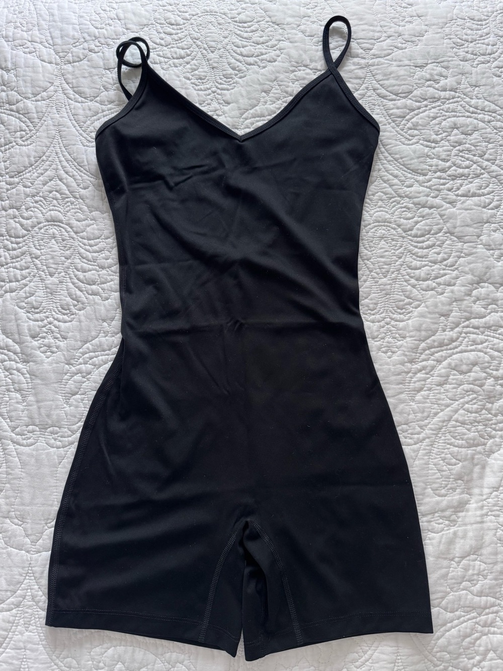 Garage Black Workout Romper